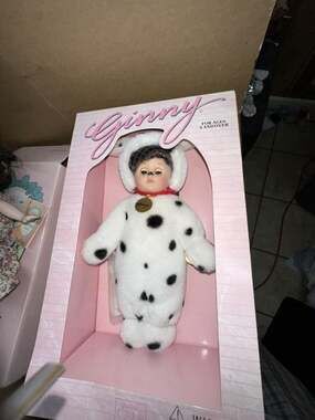 1998 Vogue Ginny Dolls Puppy Love Dalmatian Collectible Doll